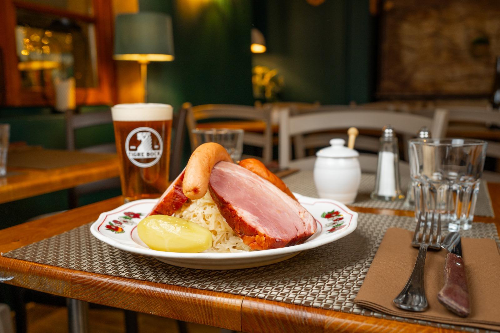 Choucroute garnie au riesling