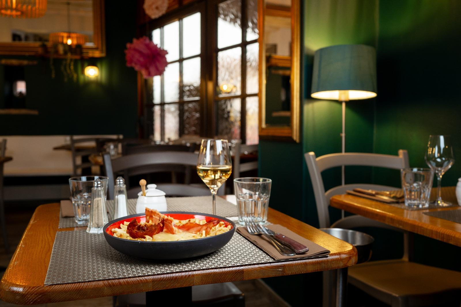 Intérieur du restaurant Les Remparts